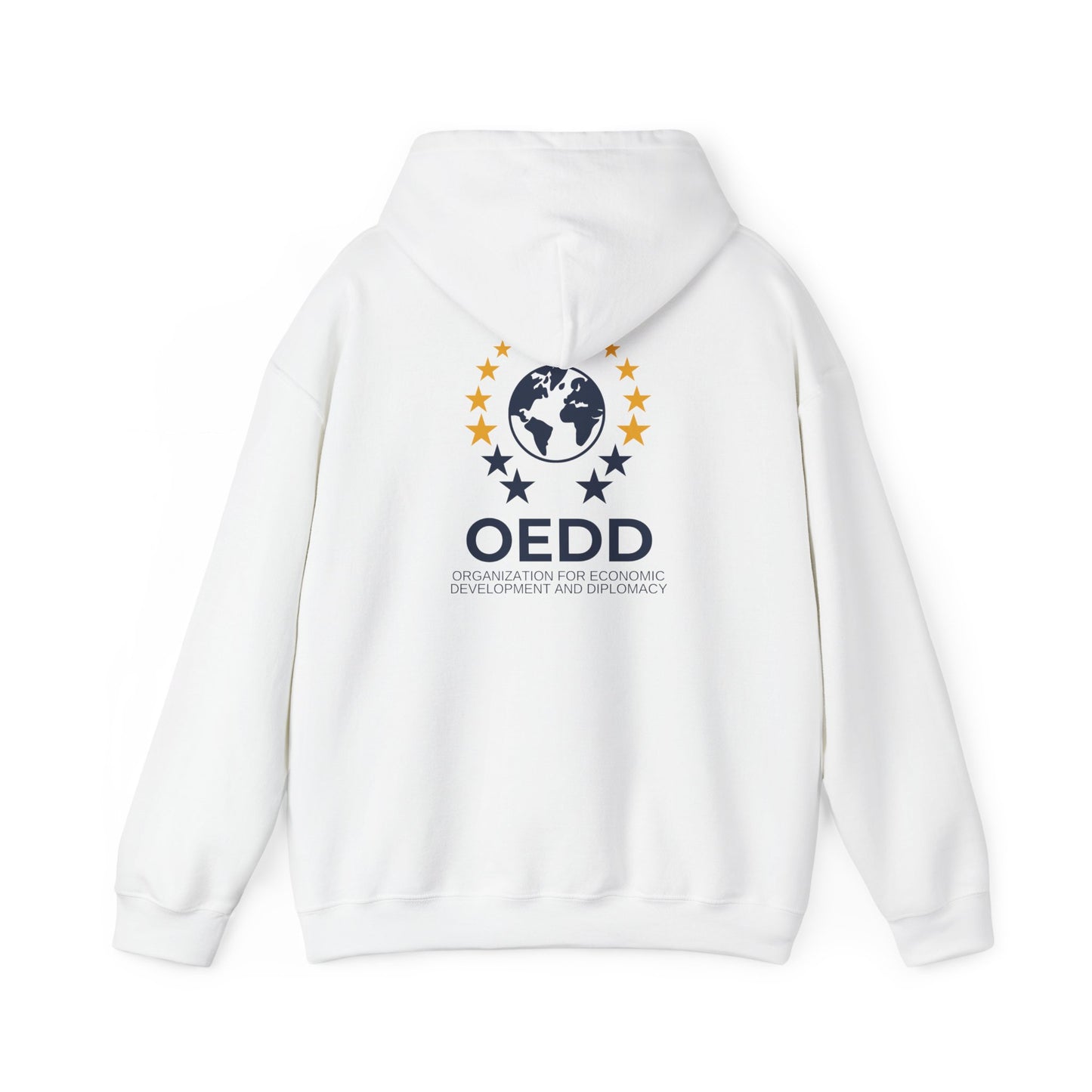 OEDD Back-Print White Hoodie
