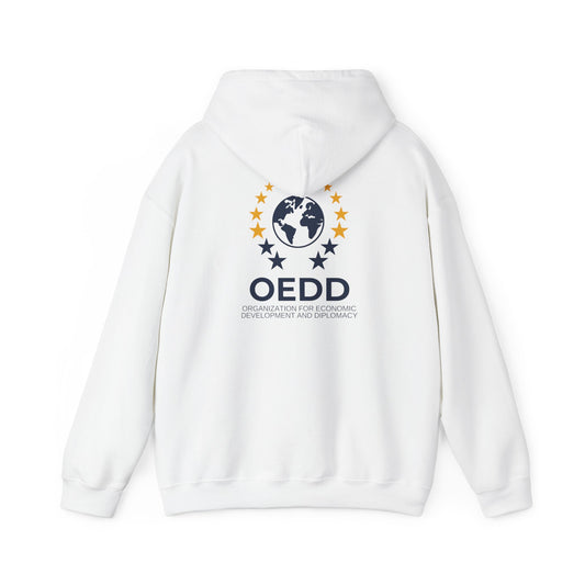 OEDD Back-Print White Hoodie