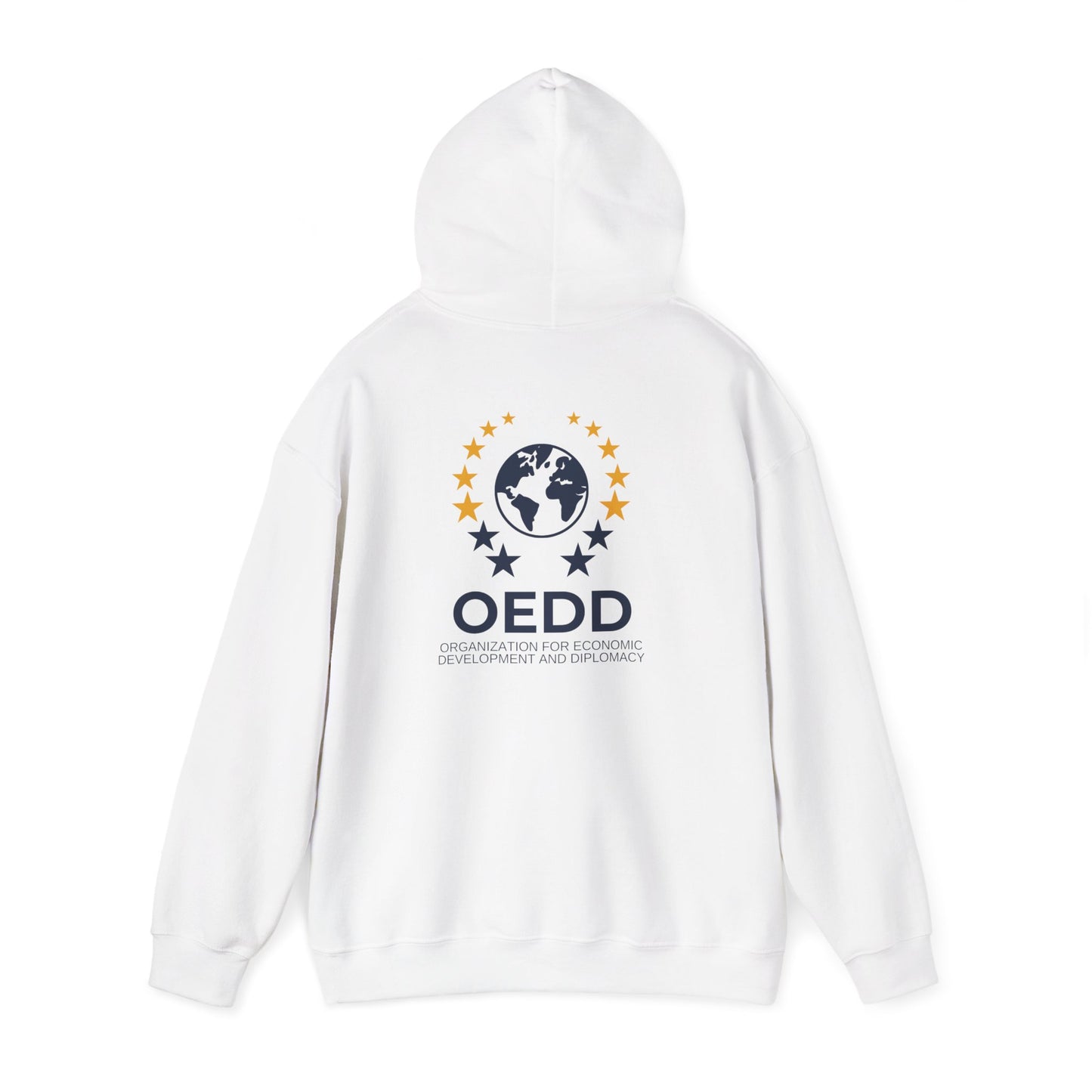 OEDD Back-Print White Hoodie
