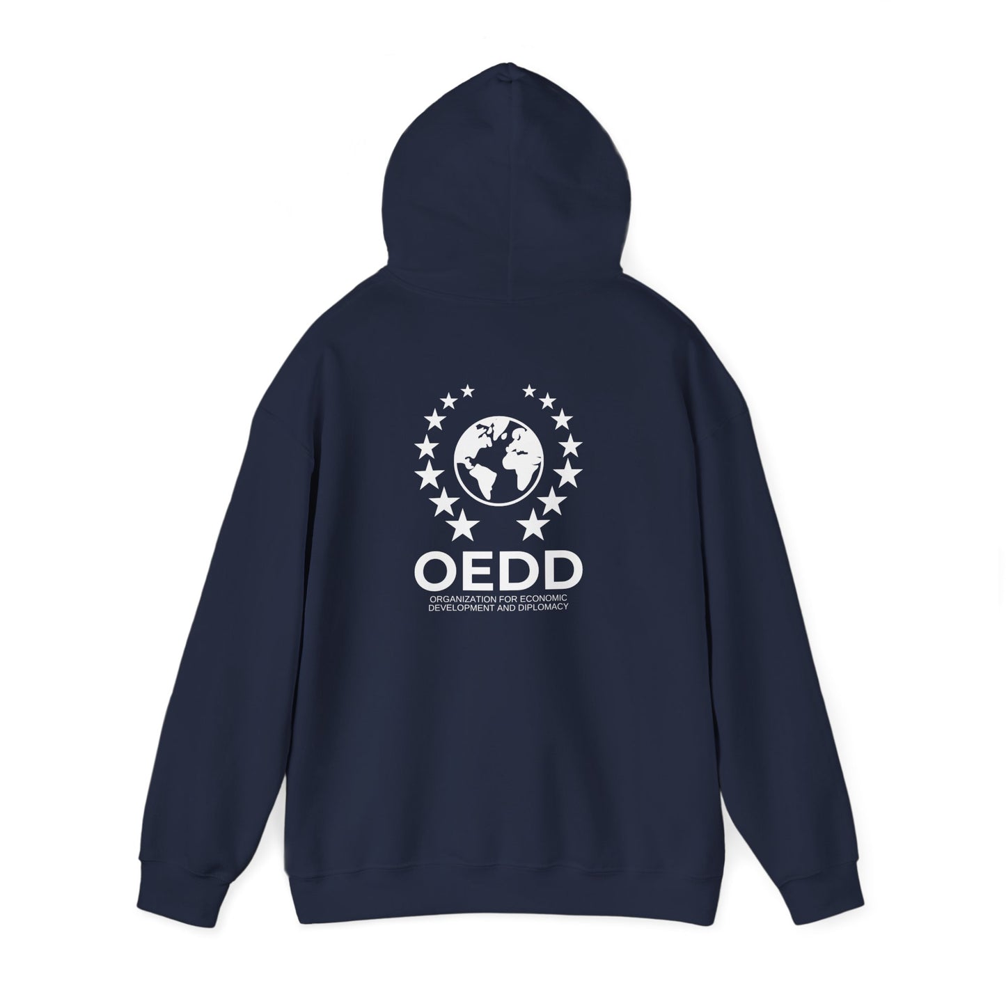 OEDD Back-Print Navy Hoodie