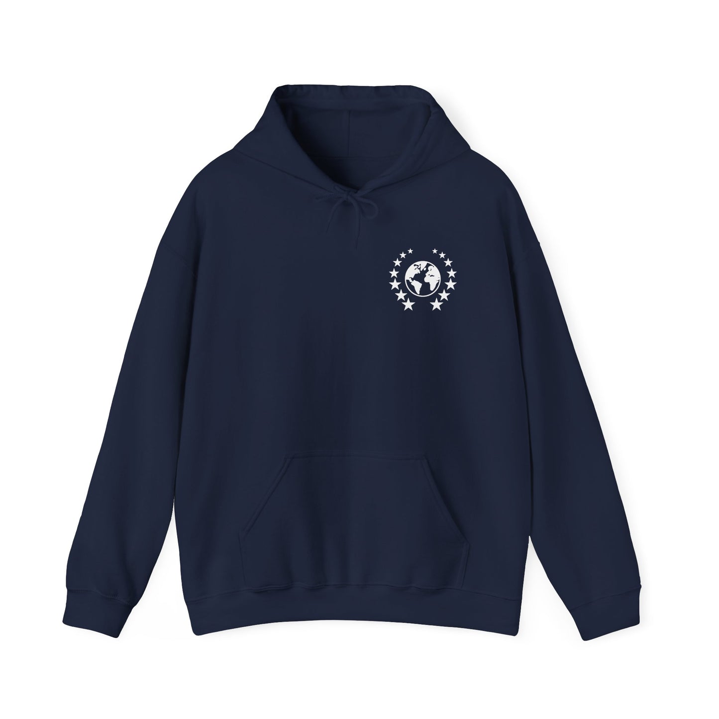 OEDD Back-Print Navy Hoodie