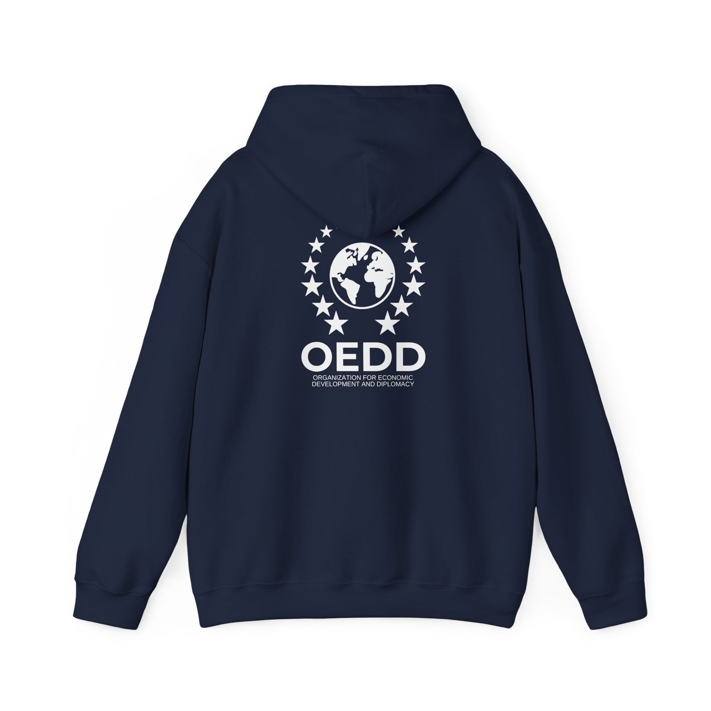 OEDD Back-Print Navy Hoodie