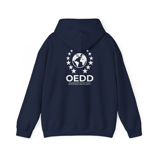 OEDD Back-Print Navy Hoodie